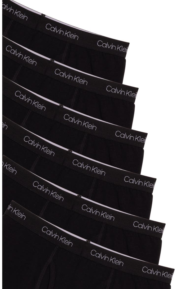 Kids' Assorted 6-Pack Boxer Briefs, Alternate, color, ALL BLACK