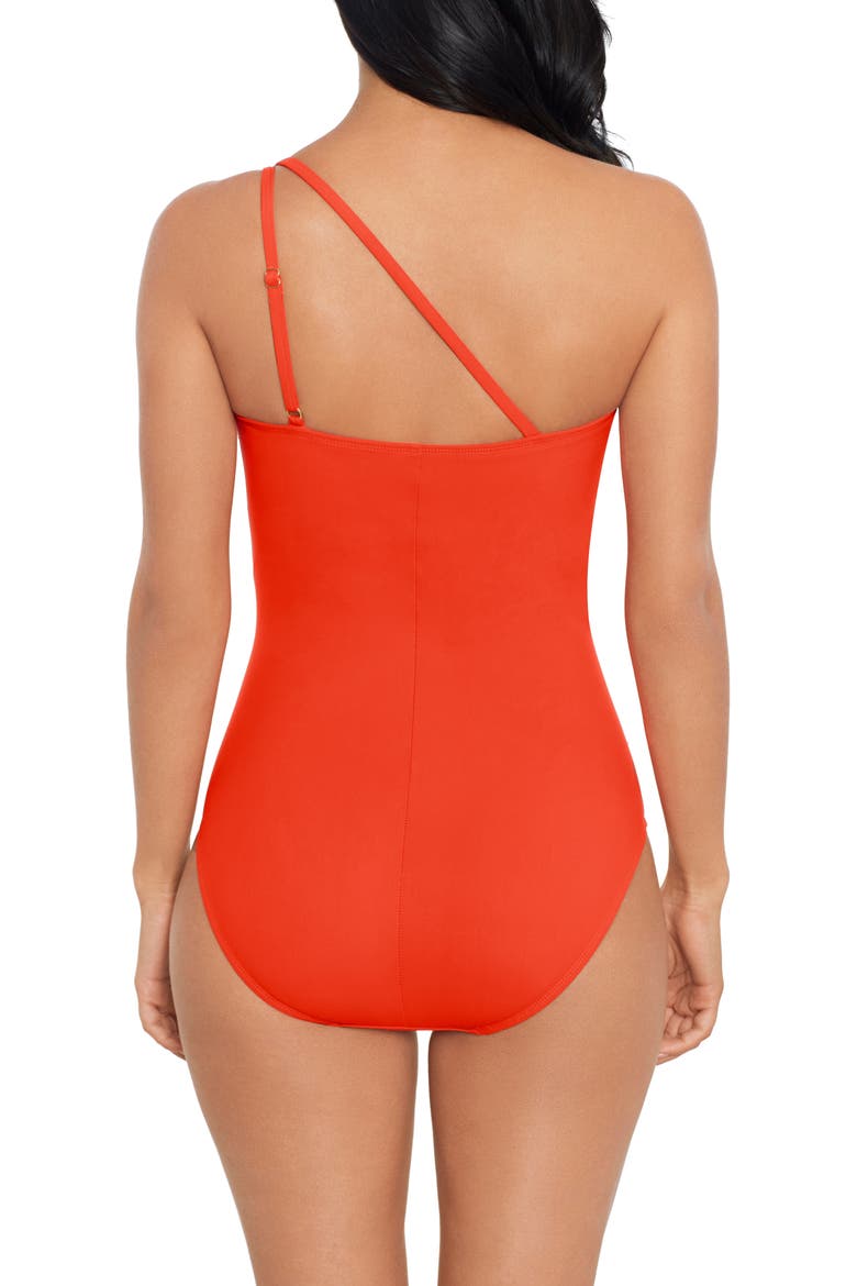 Hyperlink Charlize One-Piece Swimsuit, Alternate, color, PERSIMMON