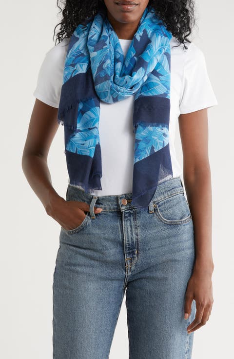 Palm Leaf Scarf