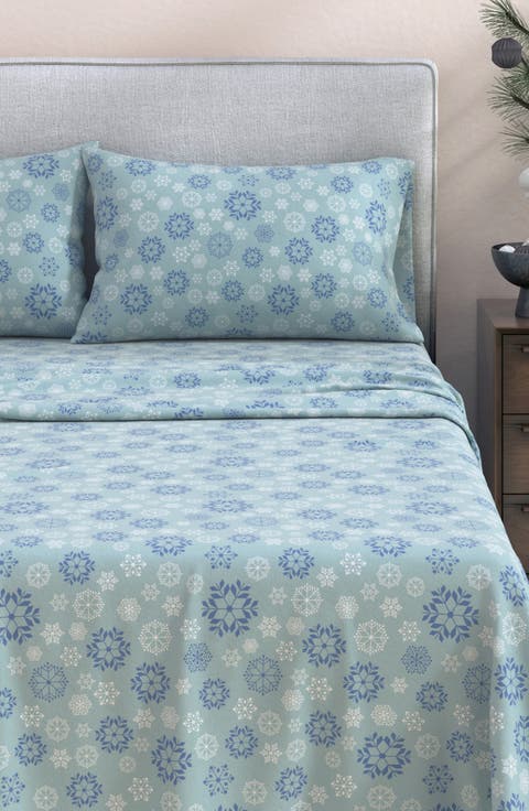 Turkish Cotton Flannel Holiday Sheet Set