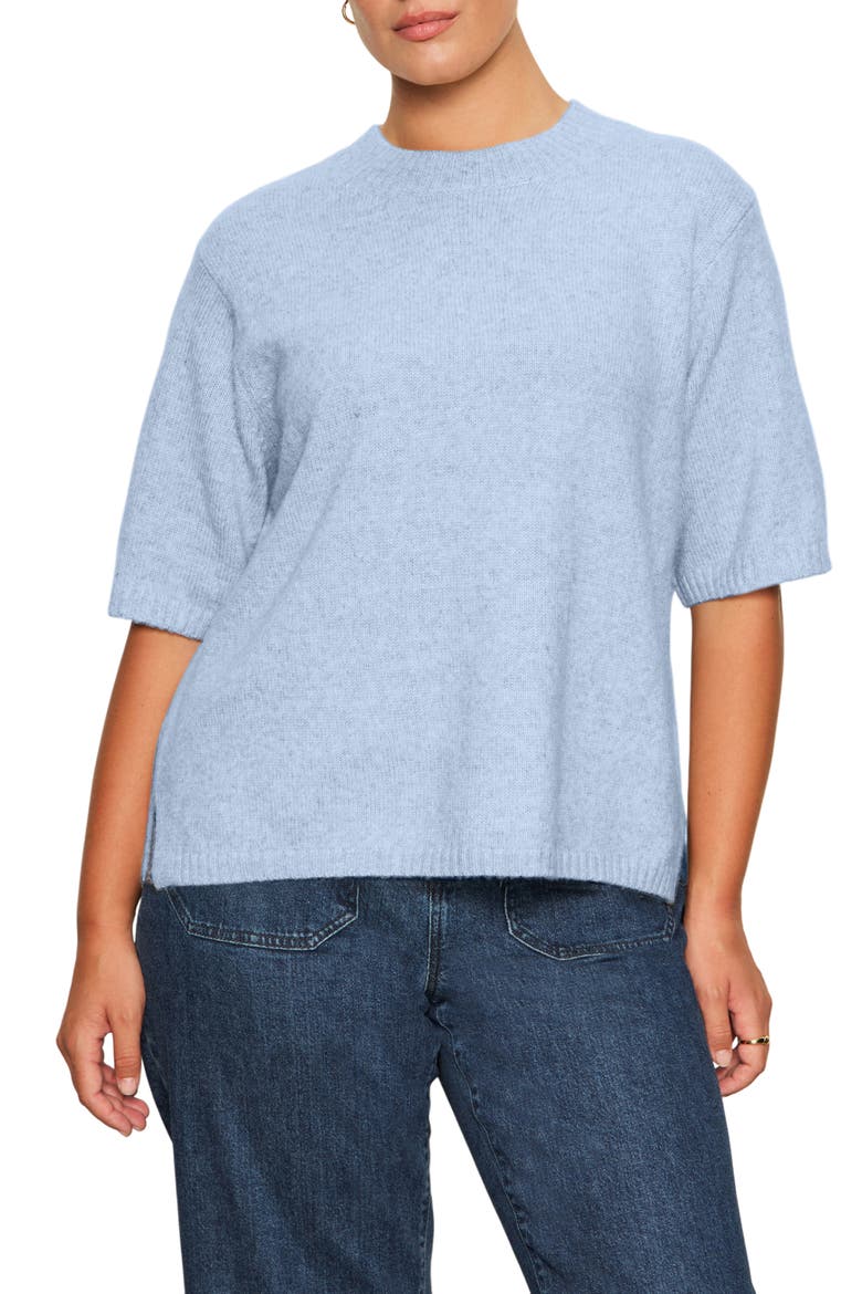 Perfect Sweater Tee, Main, color, BLUE POWDE