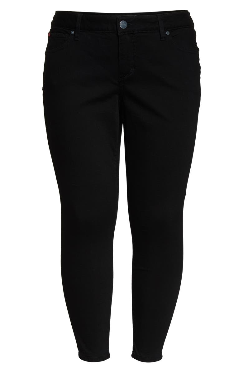 SLINK Jeans High Waist Ankle Skinny Jeans, Alternate, color, Black