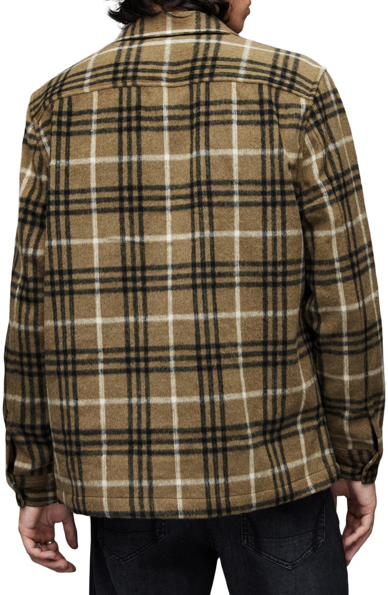 AllSaints Berthold Plaid Button-Up Shirt, Alternate, color,