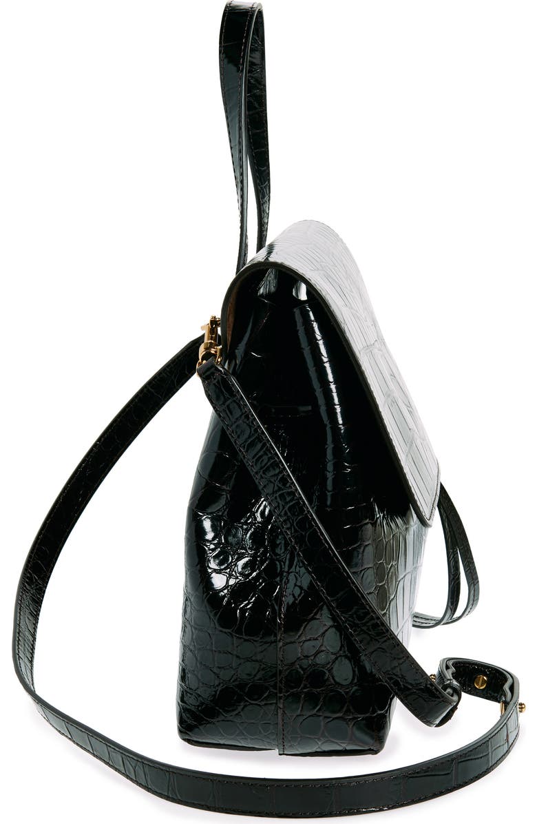 Mansur Gavriel Soft Lady Leather Bag, Alternate, color, Chocolate