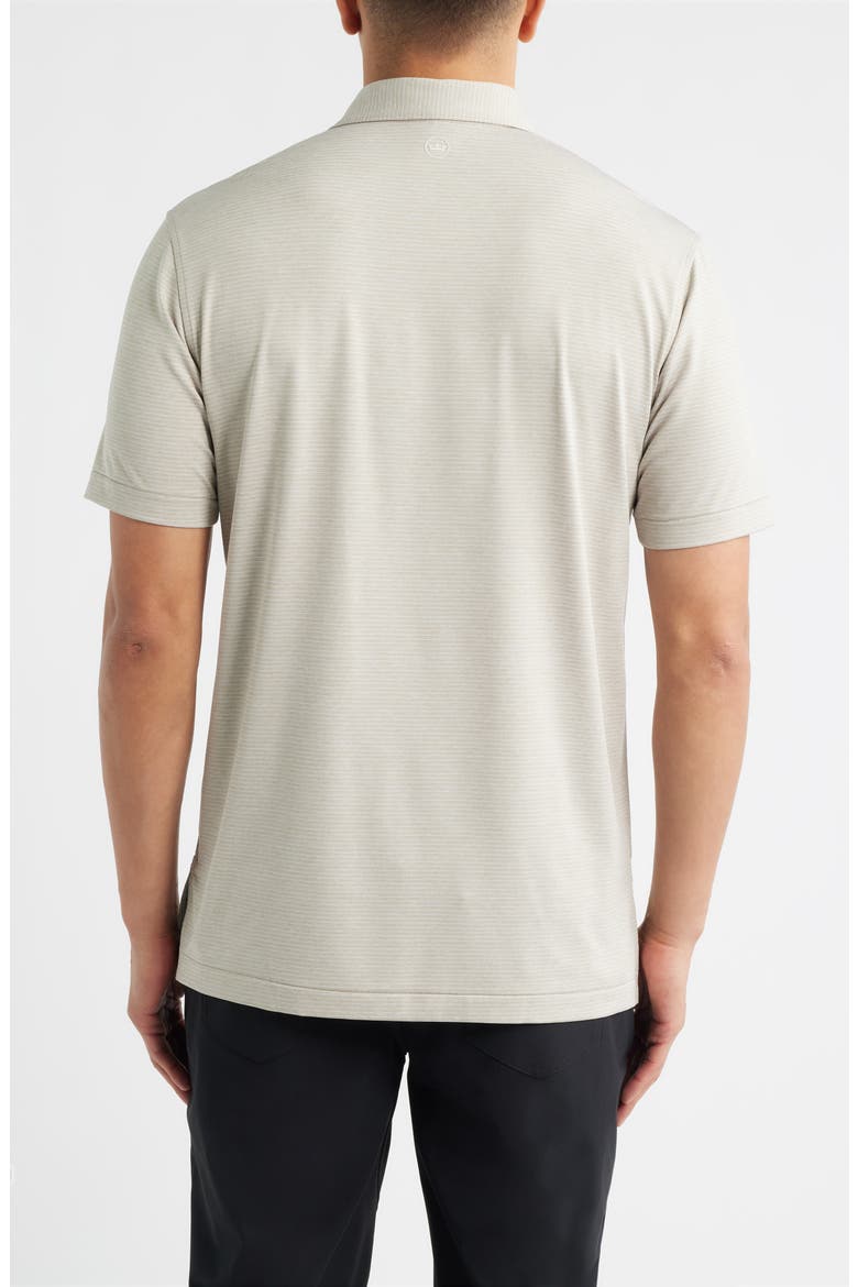 Highlands Performance Jersey Polo, Alternate, color, BISCUIT
