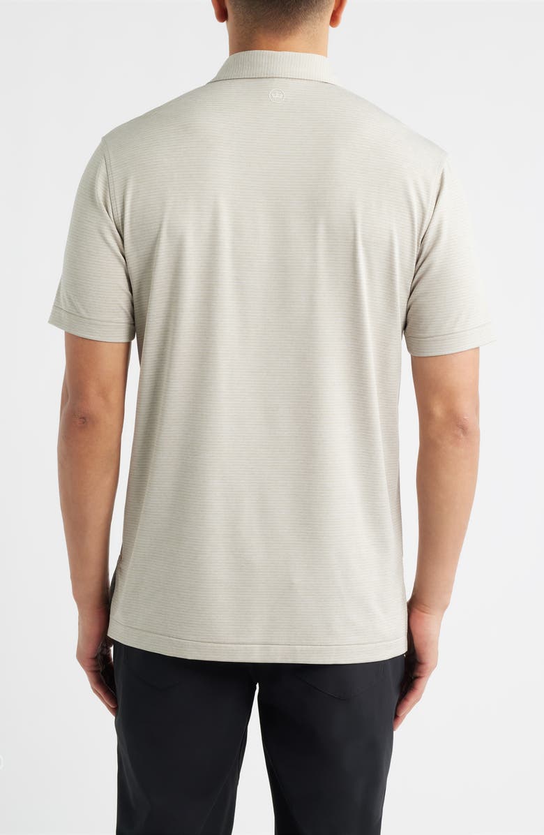 Peter Millar Highlands Performance Jersey Polo, Alternate, color, Biscuit