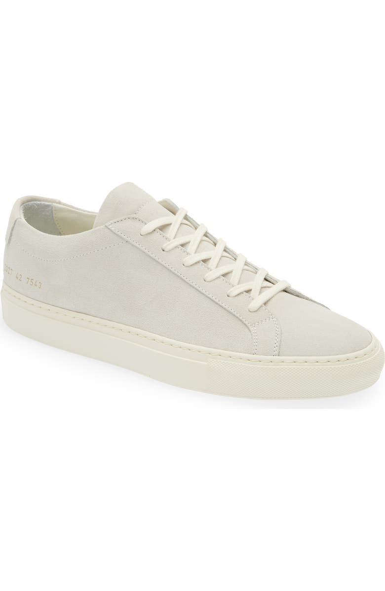 Common Projects Achilles Low Suede Sneaker, Main, color,