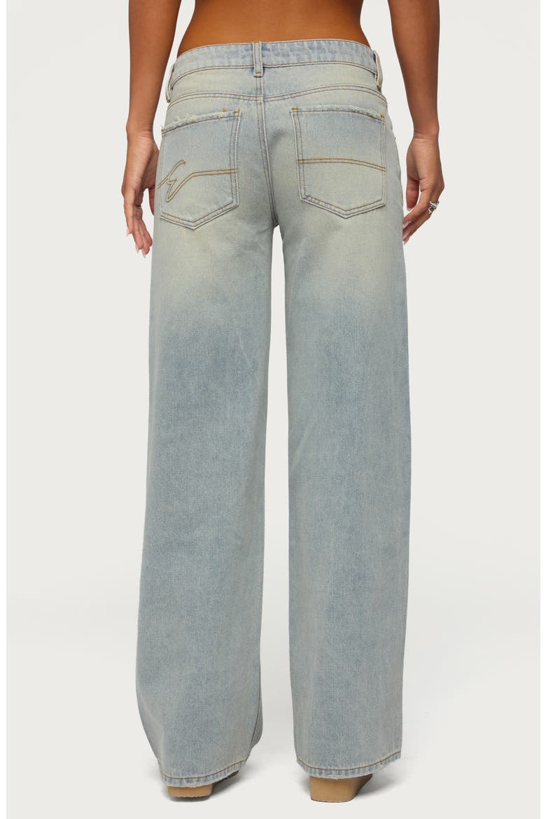 Quintie Mid Rise Straight Leg Jeans, Alternate, color, VINTAGE-LIGHT-WASH
