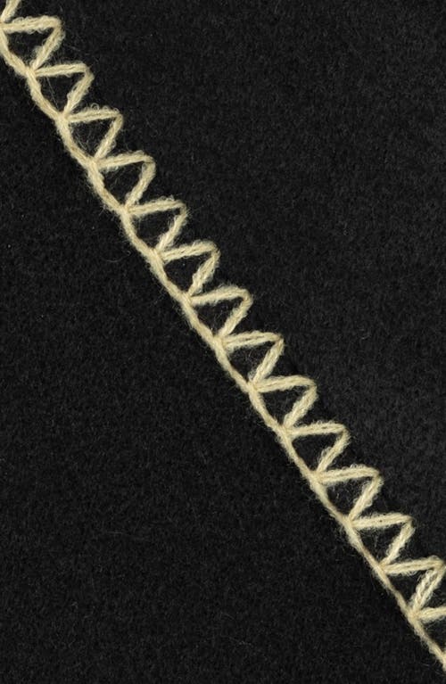 Echo Oversize Triangle Wrap In Black
