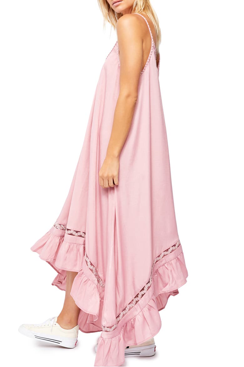 Amor Amor Maxi Slipdress, Alternate, color, PINK