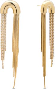 EYE CANDY LOS ANGELES Annika Fringe Drop Earrings