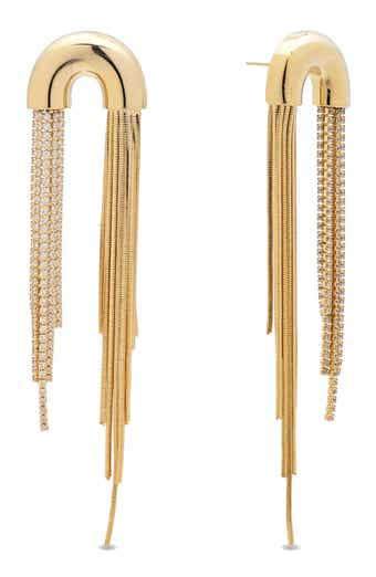 Annika Fringe Drop Earrings