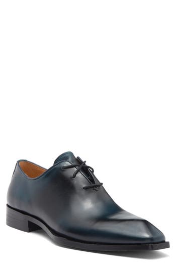 Maison Forte Director Wholecut Oxford In Blue