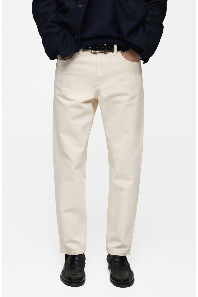 Ben Tapered Jeans, Main, color, ECRU