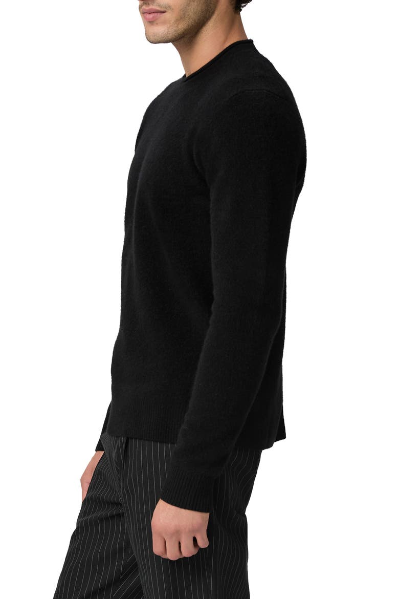 Vick Wool Sweater, Alternate, color, BLACK