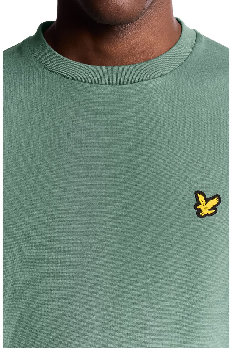 Crew Neck Long Sleeve Fly Fleece, Alternate, color, Silver Pine