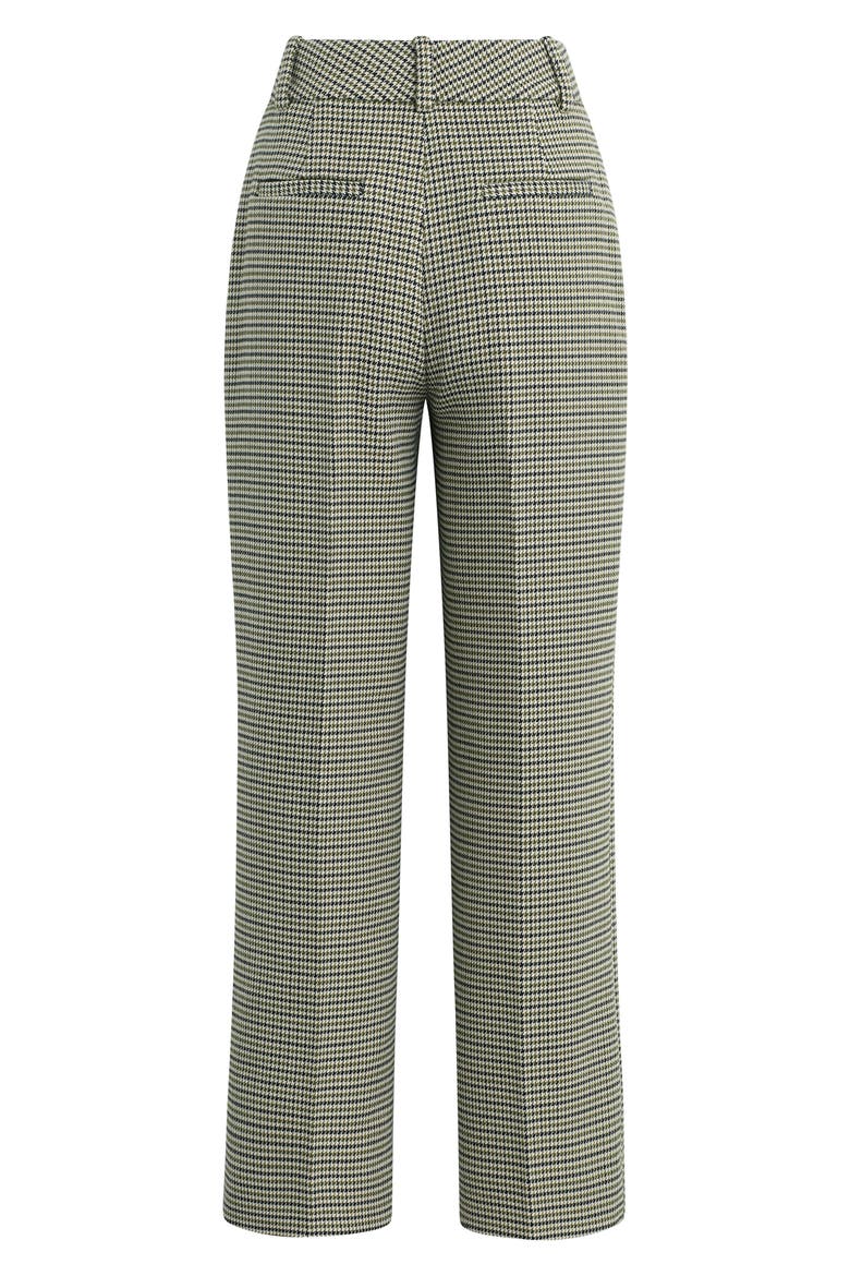 Fiona Houndstooth Ankle Straight Leg Pants, Alternate, color, CHESIRE HOUNDSTOOTH