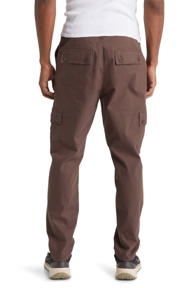 ASOS DESIGN Tapered Cargo Trousers, Alternate, color,