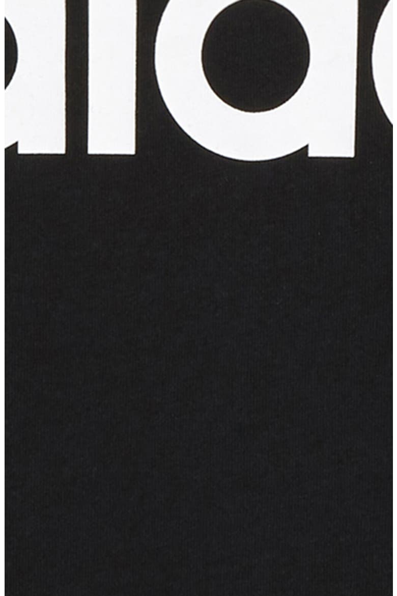 Kids' Logo Long Sleeve Graphic Tee, Alternate, color, BLACK