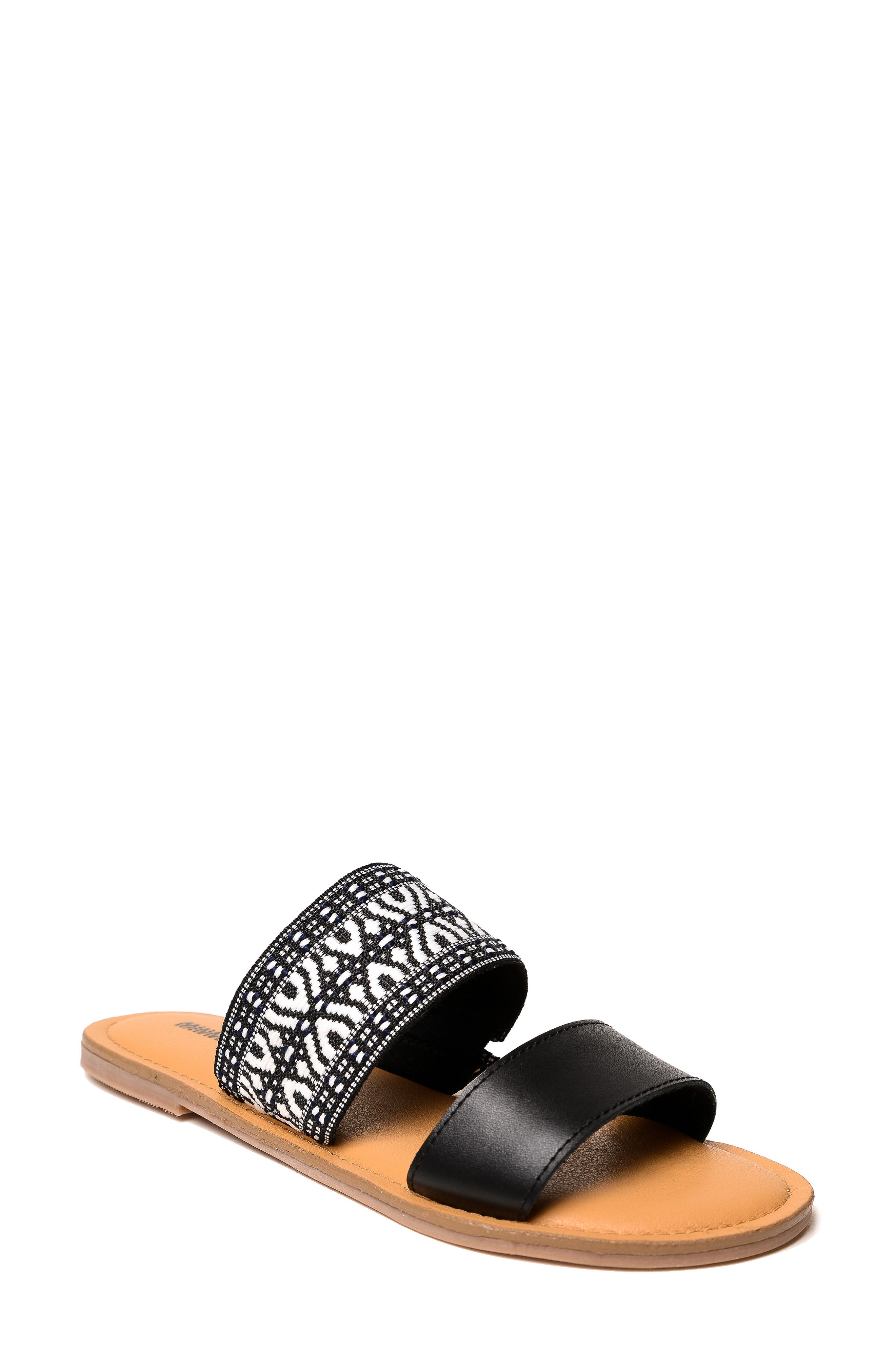 Minnetonka Franky Slide Sandal, Main, color, 