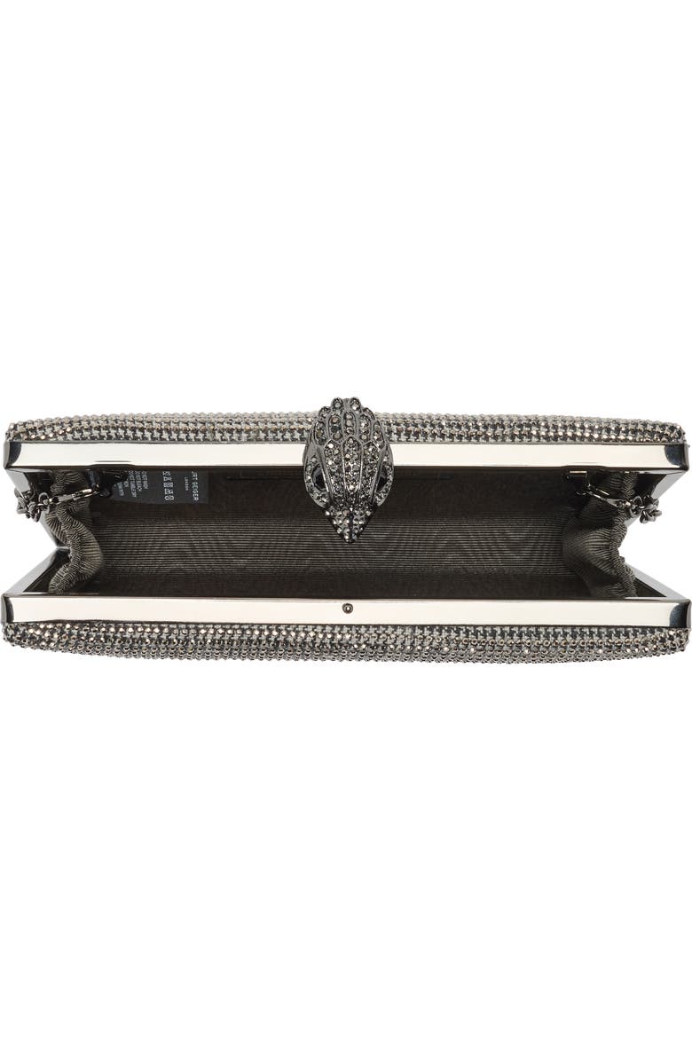 Kurt Geiger London Kensington Crystal Frame Clutch, Alternate, color,
