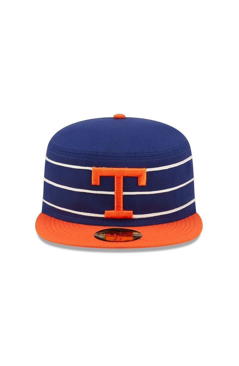 New Era Men's New Era Blue Norfolk Tides Theme Night 59FIFTY Fitted Hat, Alternate, color,