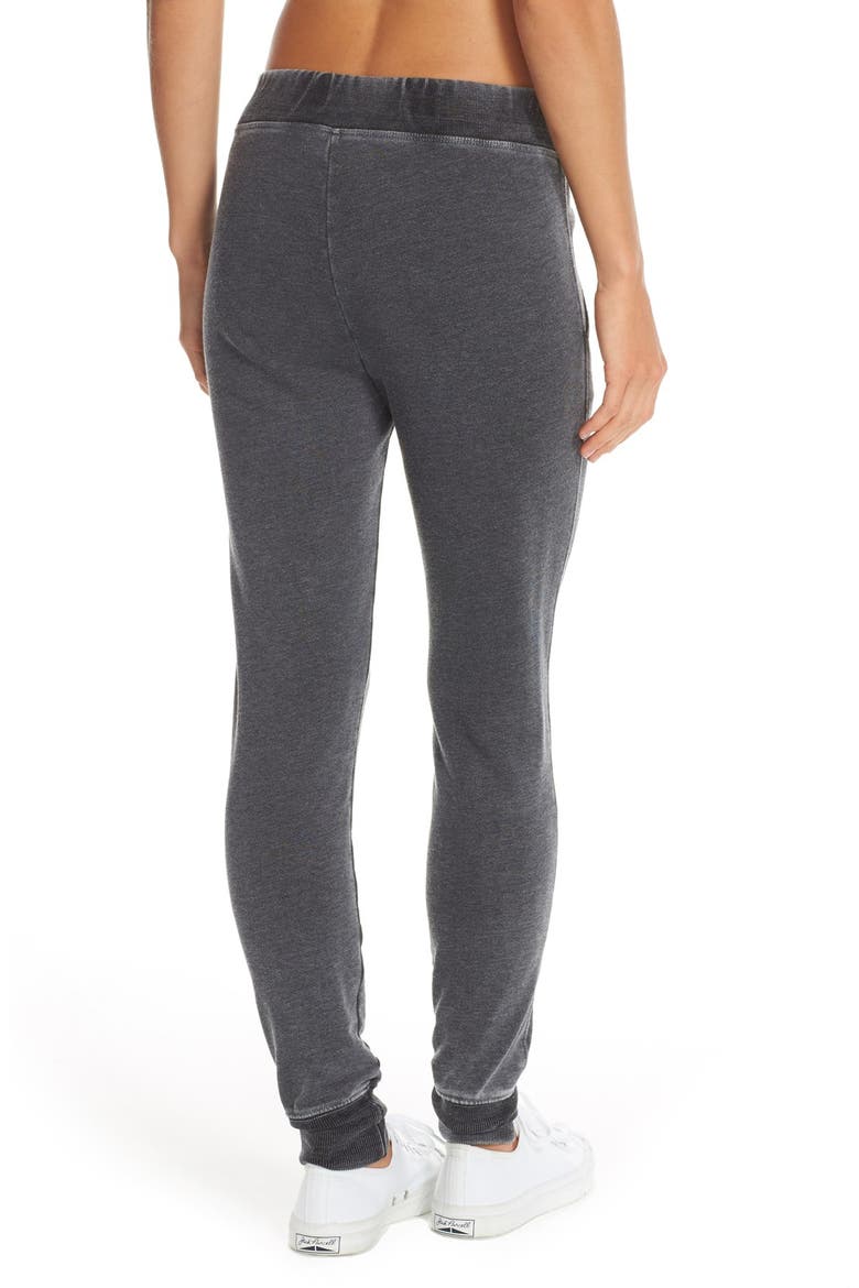 'Favorite' Burnout Sweatpants, Alternate, color, VINTAGE BLACK