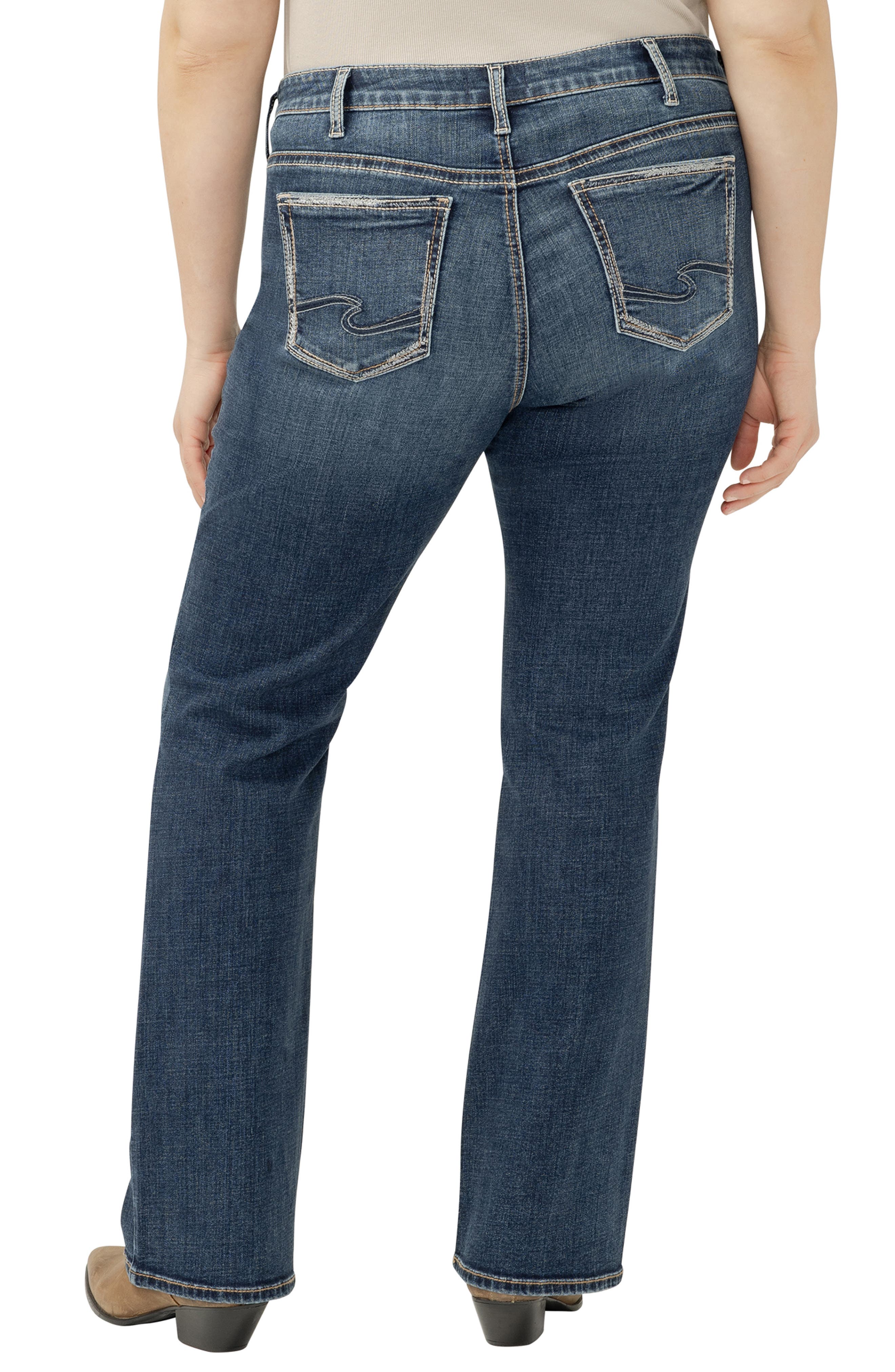 Elyse Mid Rise Bootcut Jeans - image 2