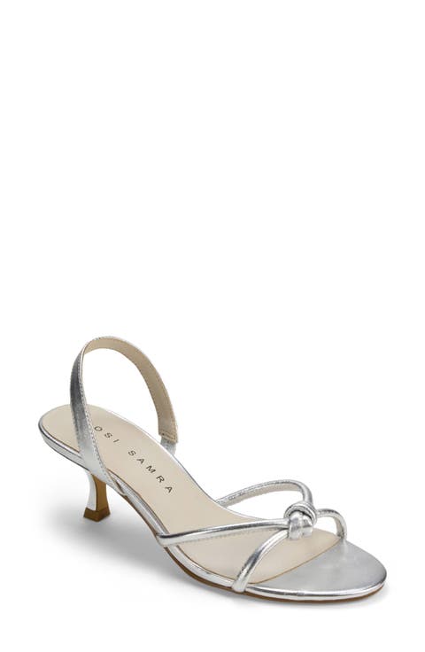 Kaia Slingback Kitten Heel Sandal (Women)