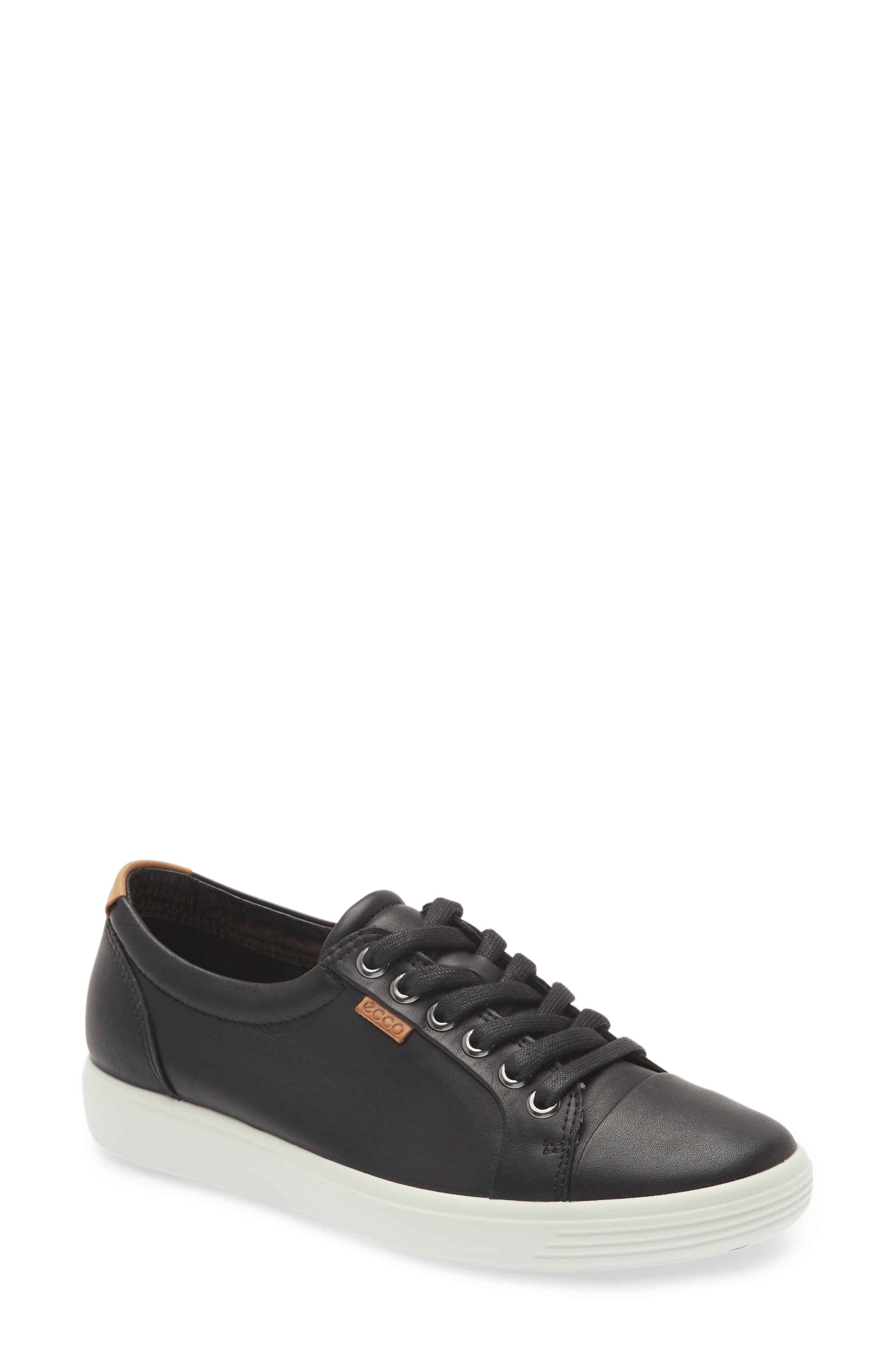 ECCO Soft 7 Sneaker, Alternate, color, Black