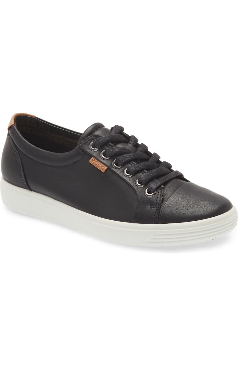 ECCO Soft 7 Sneaker, Alternate, color, Black