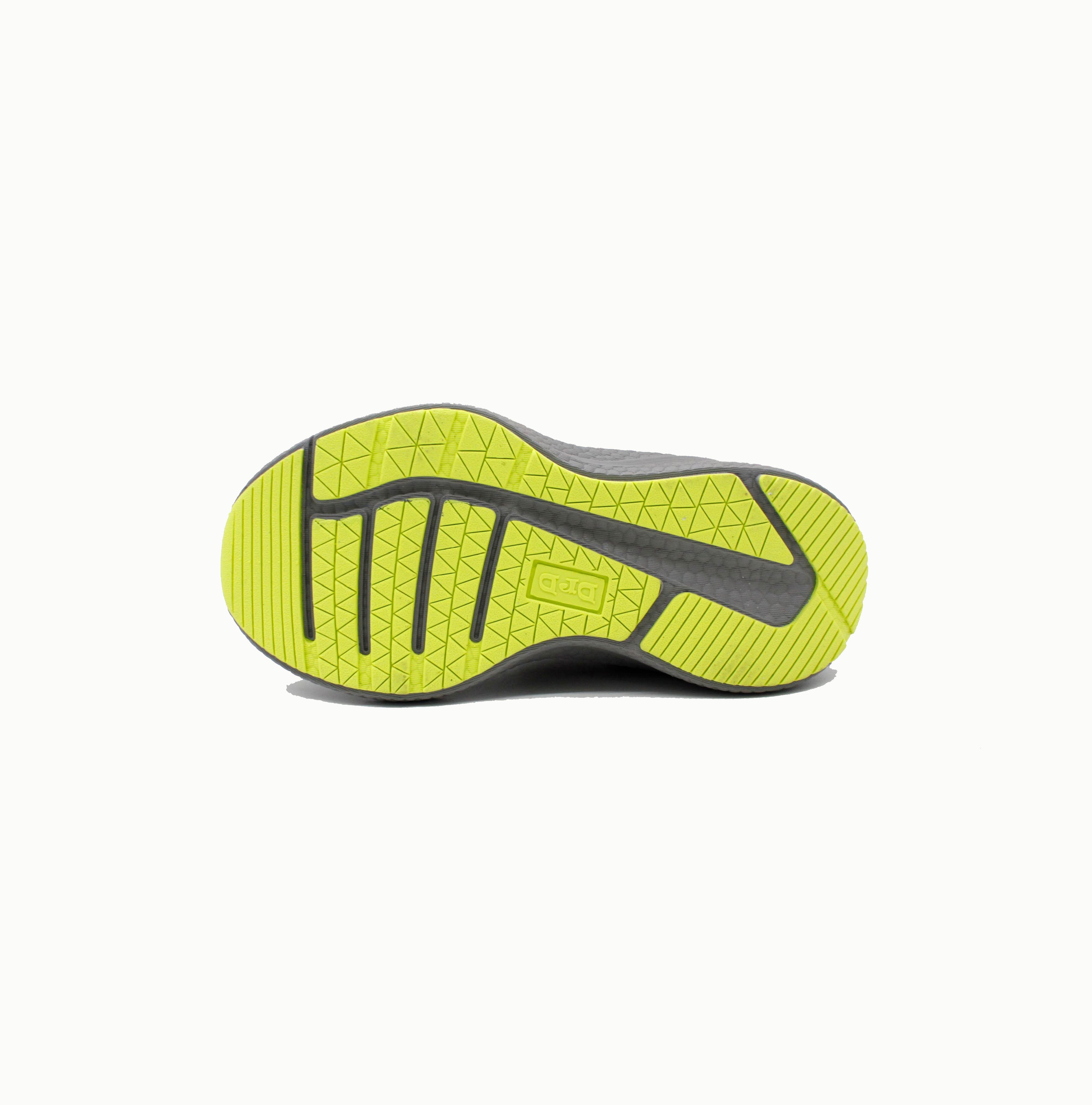 DrD Kids Footwear Turbo sneaker, Alternate, color, Black/Lime