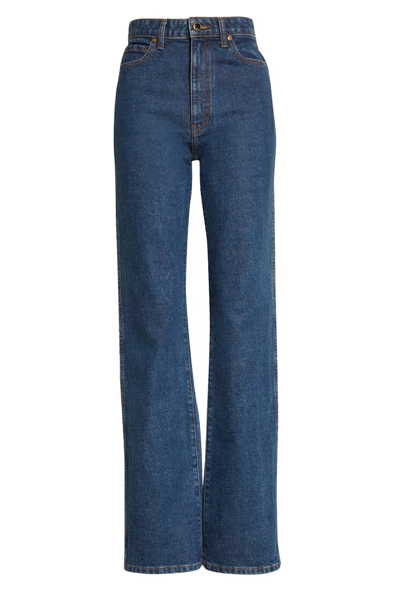 The Danielle High Waist Straight Leg Jeans, Alternate, color, MONTGOMERY STRETCH