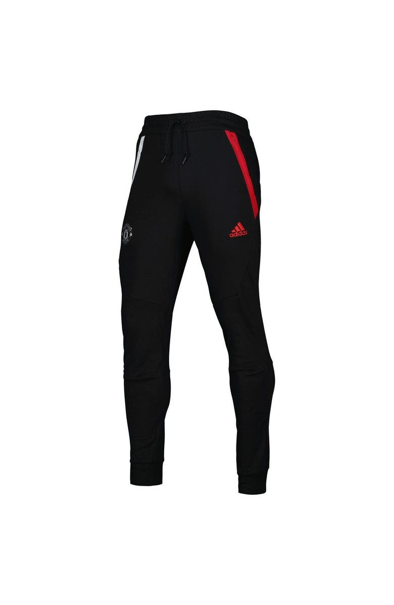 adidas Men's adidas Black Manchester United Travel Pants, Alternate, color, Black