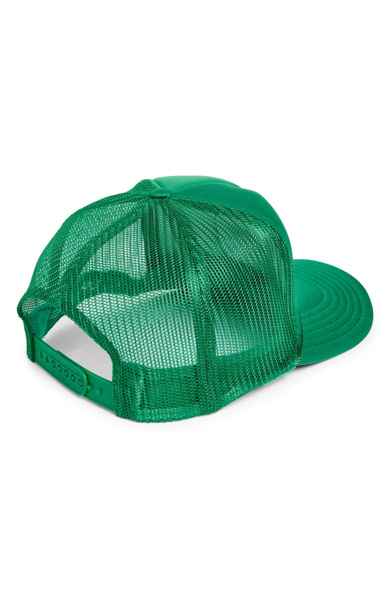 Friday Feelin’ High Tides Club Trucker Hat, Alternate, color, Green
