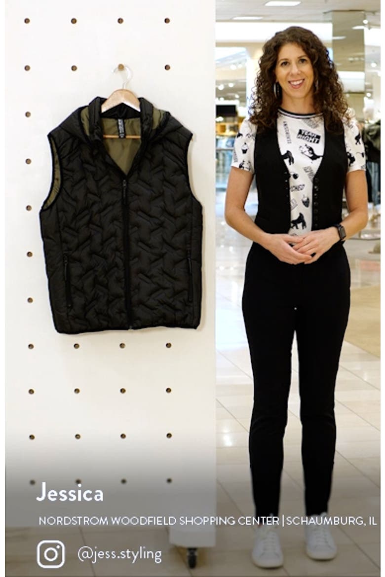 Quilted Puffer Vest video