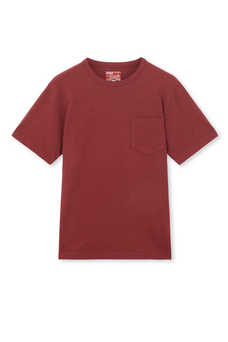 Tubejp Cotton Chest Pocket T-Shirt, Main, color, PURPLE