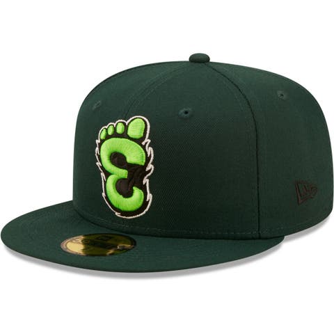 Men's New Era Green Eugene Emeralds Authentic Collection 59FIFTY Fitted Hat