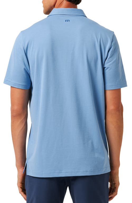 Travismathew Red Sunbeam Chest Stripe Polo