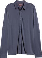 Johnston & Murphy Vintage Wash Knit Button-Up Shirt
