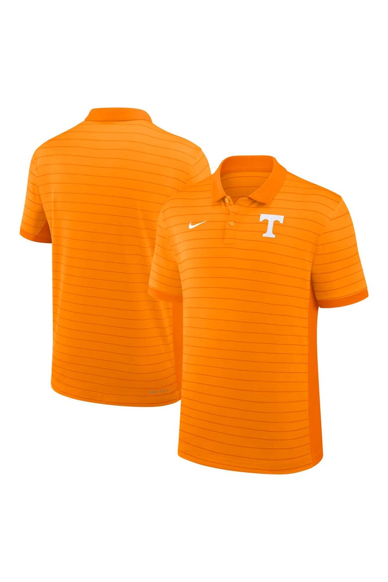 Men's Nike Tennessee Orange Tennessee Volunteers 2025 Early Season Coaches Sideline Victory Stripe Performance Polo, Main, color, Tennessee Orange