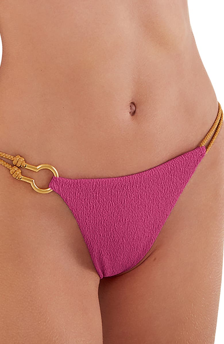 ViX Paula Hermanny Firenze Diane Bikini Bottoms, Main, color, Pink