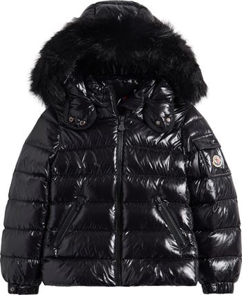 Kids' Badyf Down Jacket with Faux Fur Trim