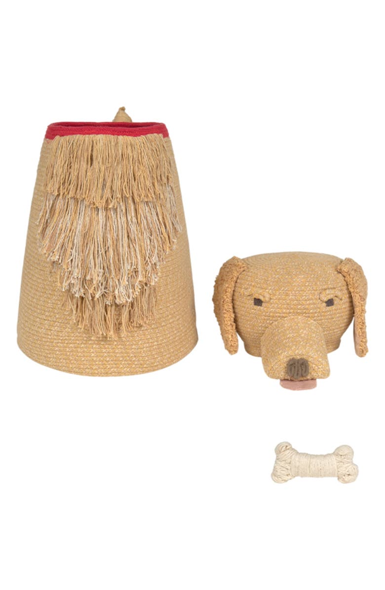 Lorena Canals Luna Golden Retriever Basket, Alternate, color, Golden