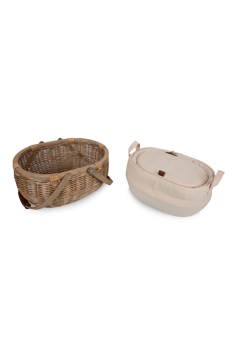 Sequoia Picnic Basket, Alternate, color, BEIGE