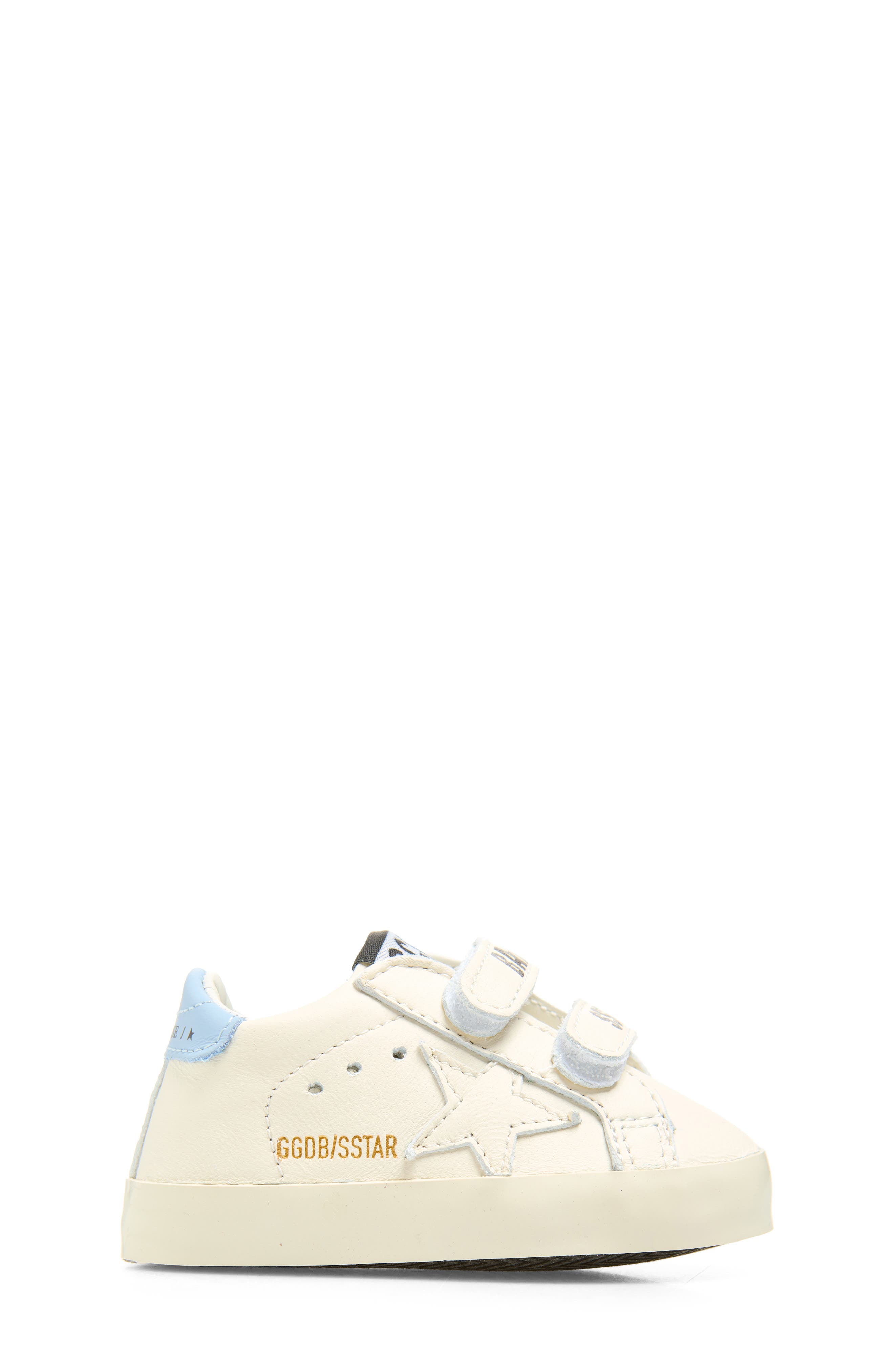 Golden Goose Baby School Sneaker, Alternate, color, White/ Power Blue