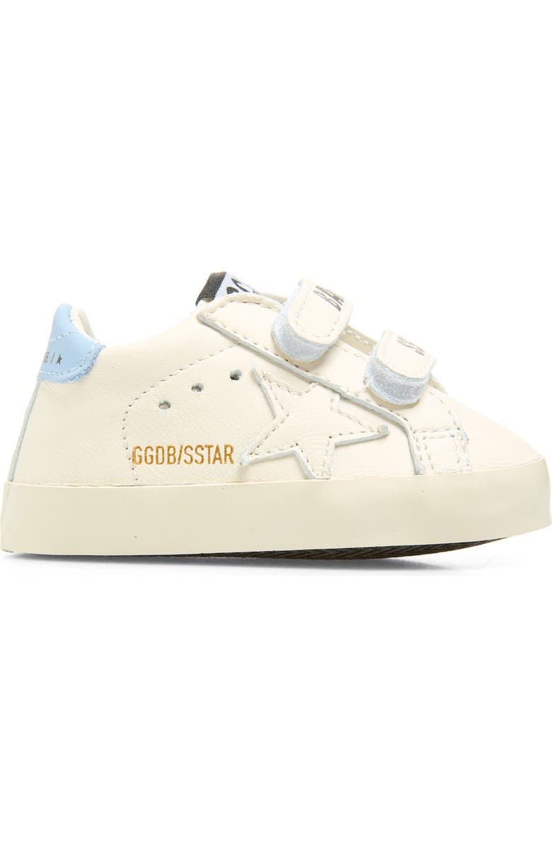 Golden Goose Baby School Sneaker, Alternate, color, White/ Power Blue