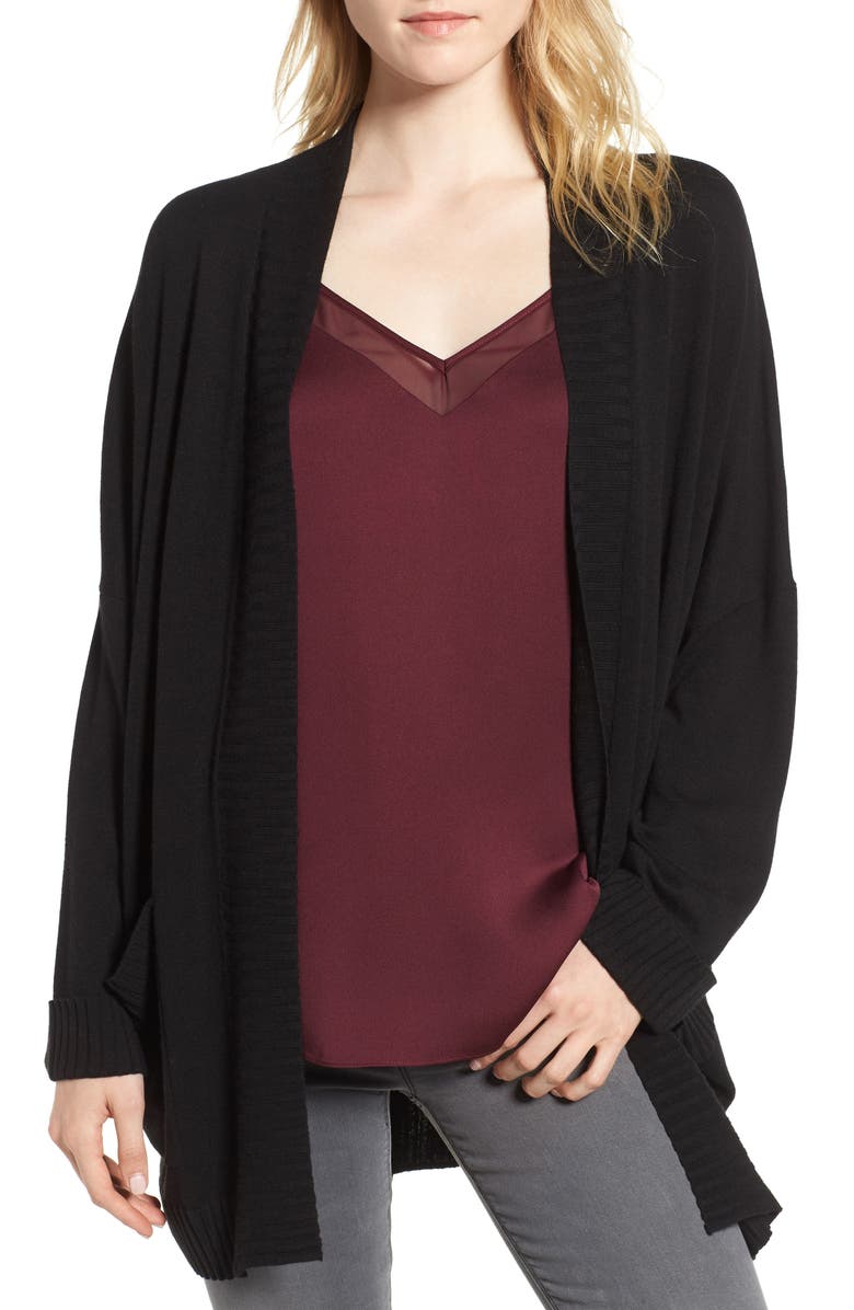 Chelsea28 Oversize Open Cardigan, Main, color,