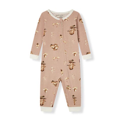 Organic Cotton Zipper Pajama (Baby)
