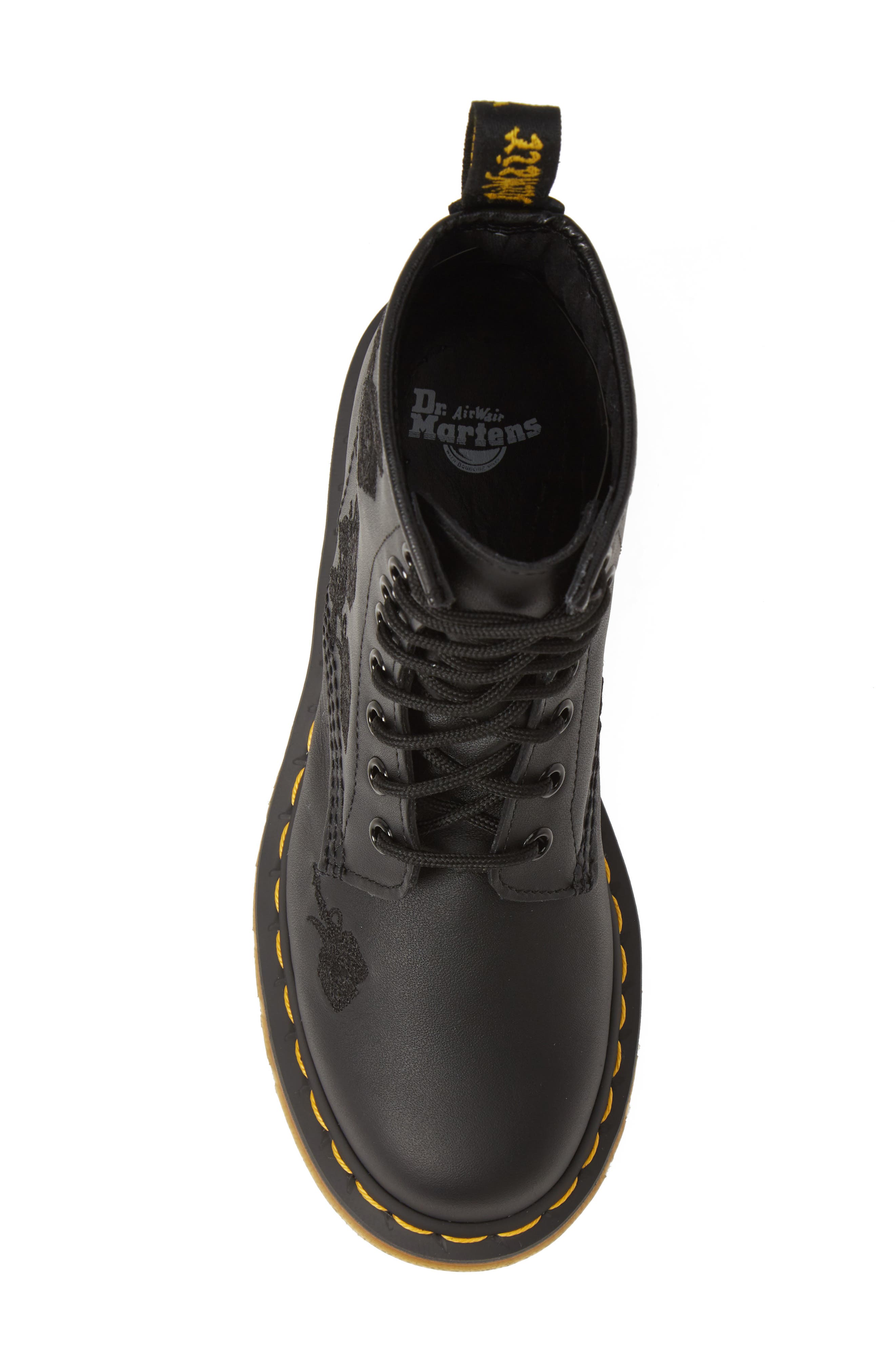 Dr. Martens 1460 Vonda Embroidered Bootie, Alternate, color, 
